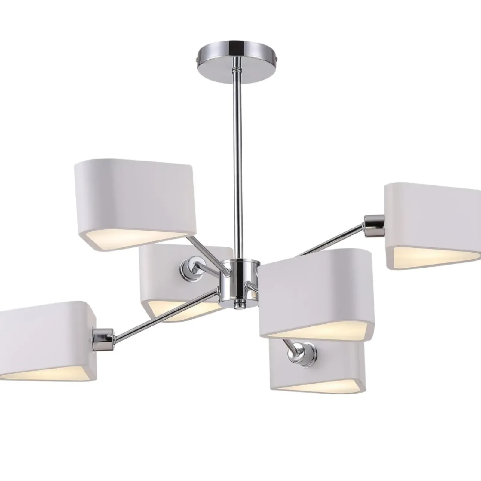 Sklep Kaja Lampa wisząca, sześć punktów świetlnych MOD050PL-06CH z serii BRIANNE chrom Flash Sale