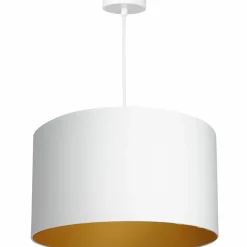 Sklep Kaja Lampa wisząca, szeroki abażur o średnicy 40cm LX 3447 z serii ARDEN* Żyrandole Z Abażurem