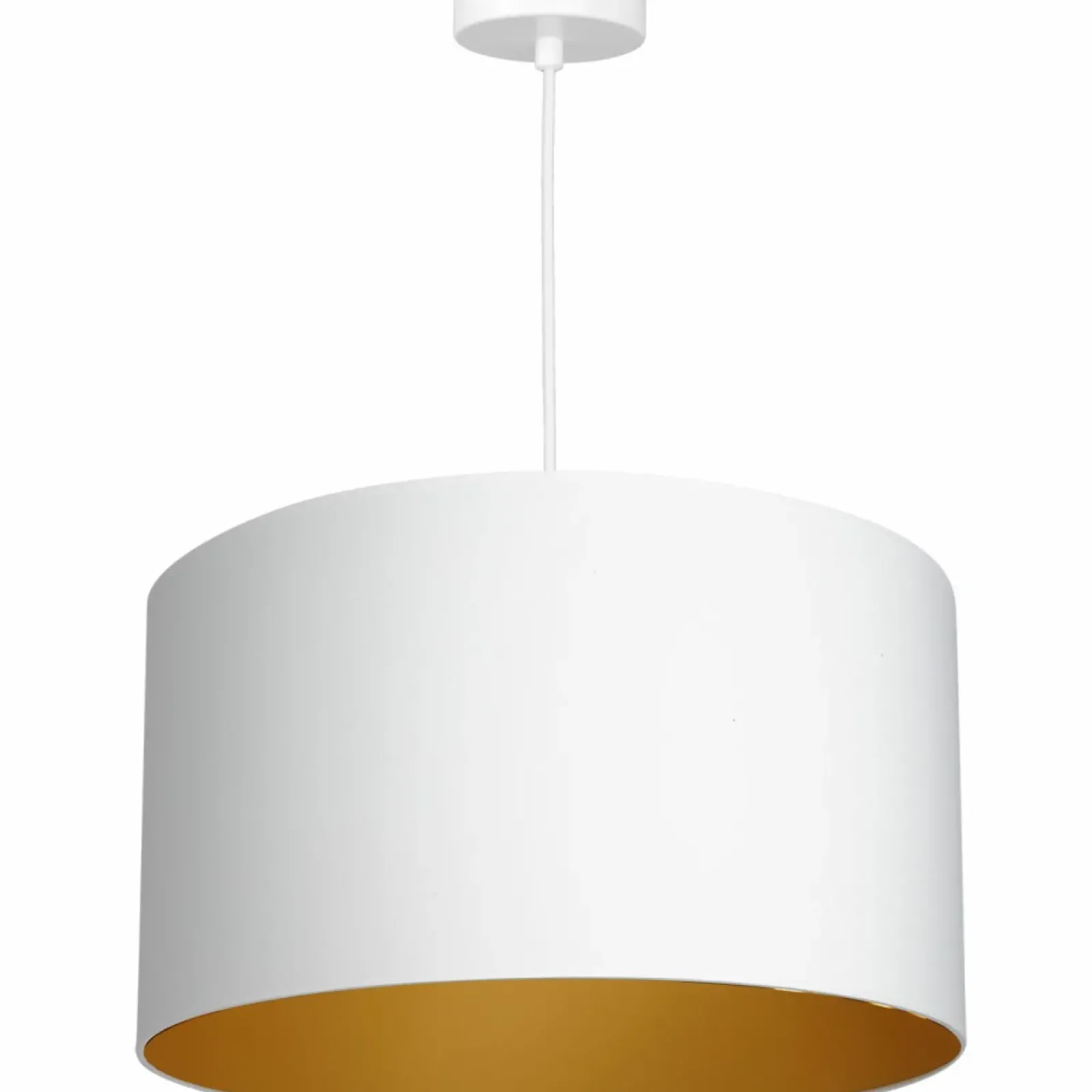 Sklep Kaja Lampa wisząca, szeroki abażur o średnicy 40cm LX 3447 z serii ARDEN* Żyrandole Z Abażurem