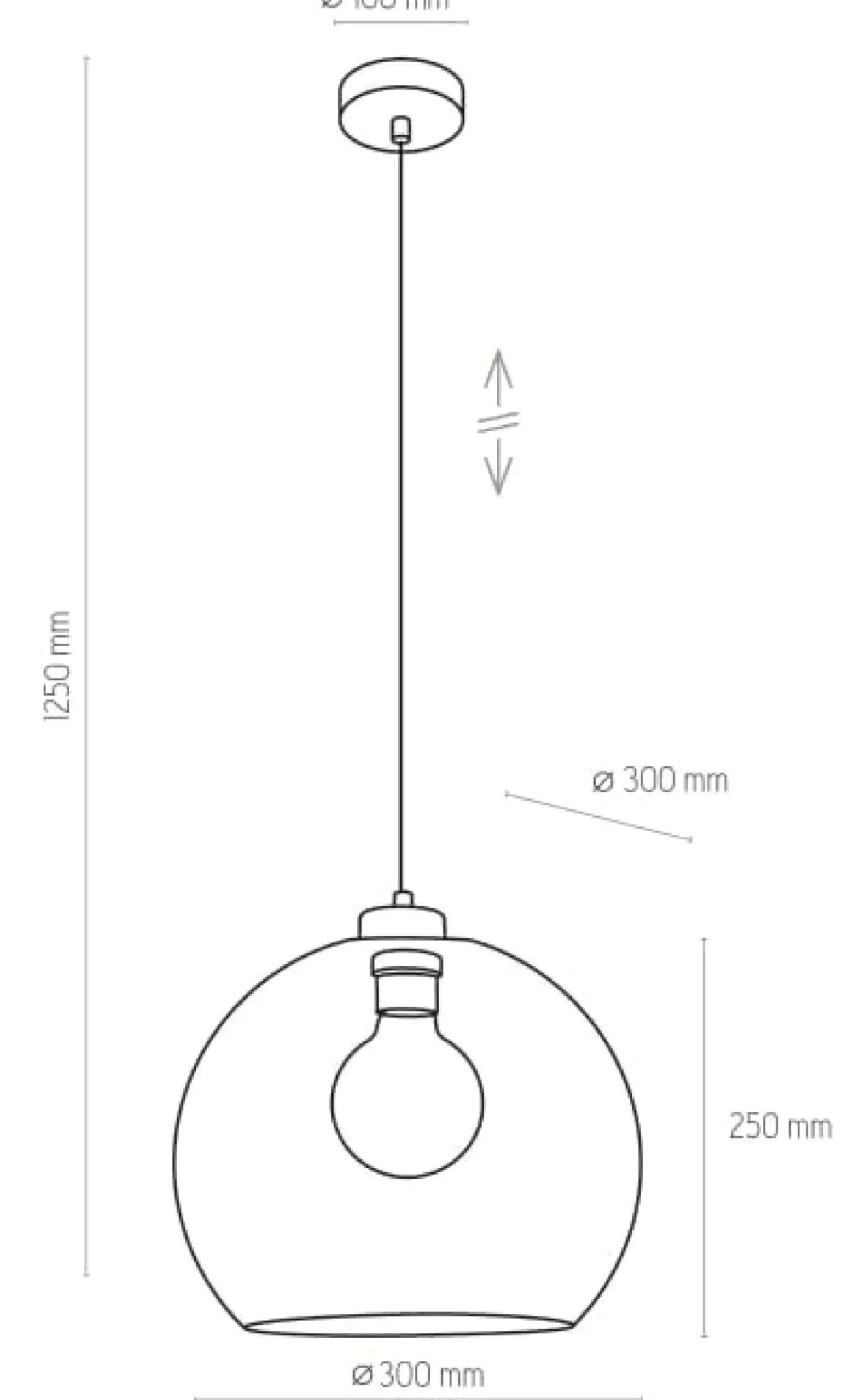 Sklep Kaja Lampa wisząca TK 2064 z serii CUBUS | Kaja Oświetlenie czarny Sale