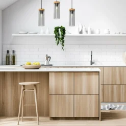 Sklep Kaja Lampa wisząca, trzy klosze w kształcie walców MLP8665 z serii ELICA | Kaja Oświe Discount
