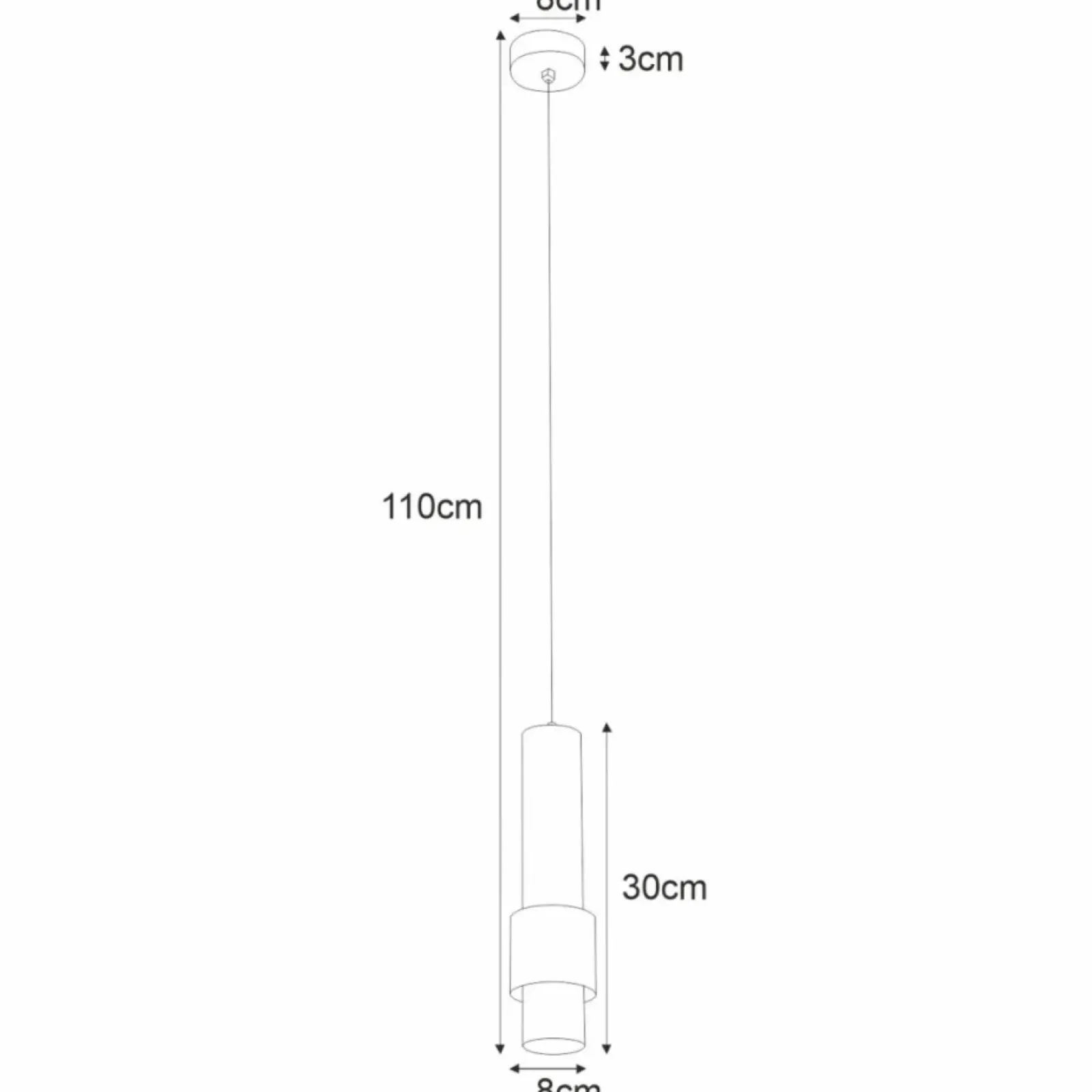 Sklep Kaja Lampa wisząca tuba w stylu industrialnym K-4713 NIKOS | Kaja Flash Sale