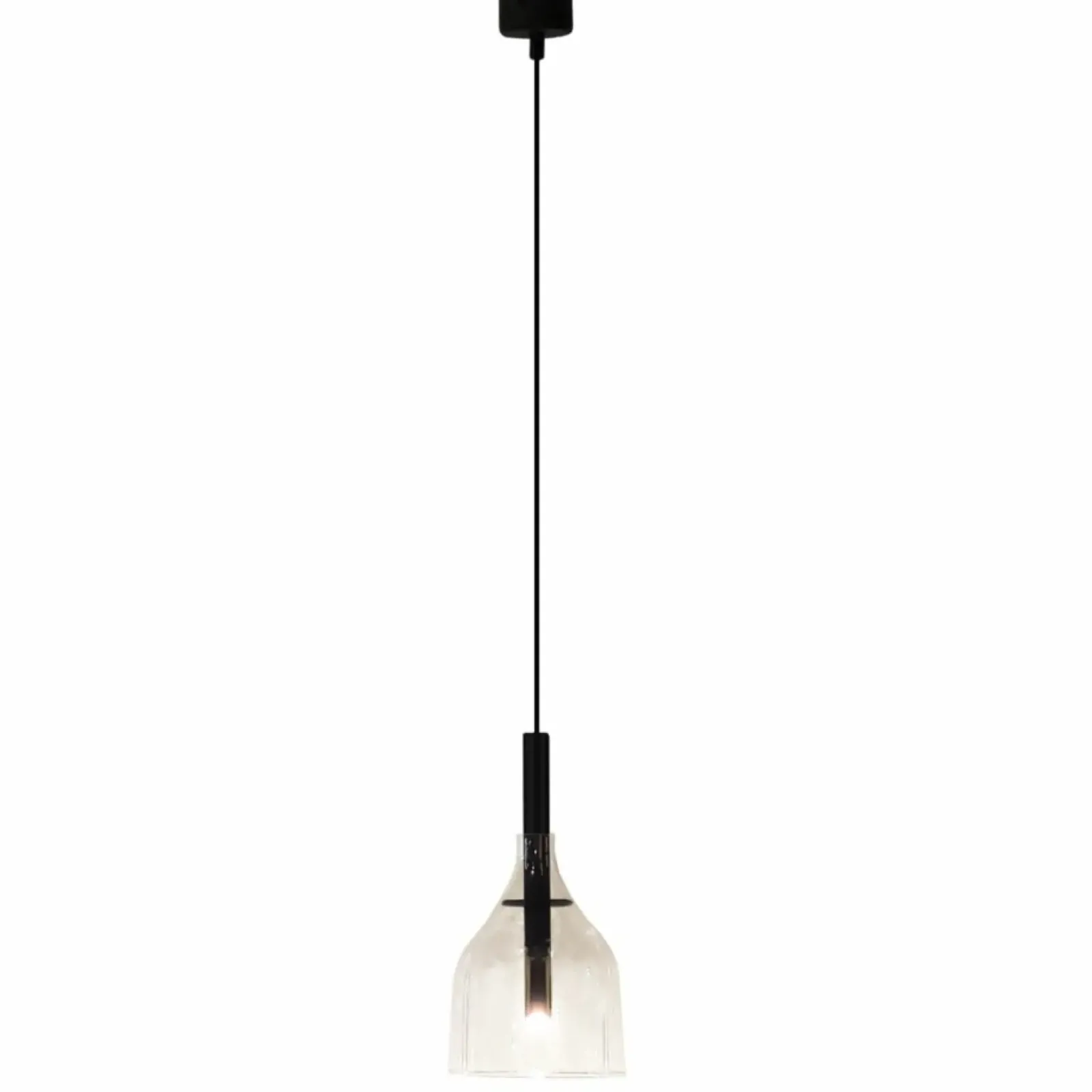 Sklep Kaja Lampa wisząca tuba ze szklanym kloszem ANT 5095 BOTOR | Kaja Best Sale