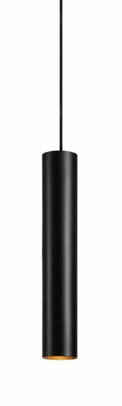 Sklep Kaja Lampa wisząca typu czarna tuba z gwintem GU10 107879 | Kaja Cheap