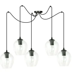Sklep Kaja Lampa wisząca typu pająk z nieregularnymi kloszami 756/5 LEVEL | Kaja Flash Sale