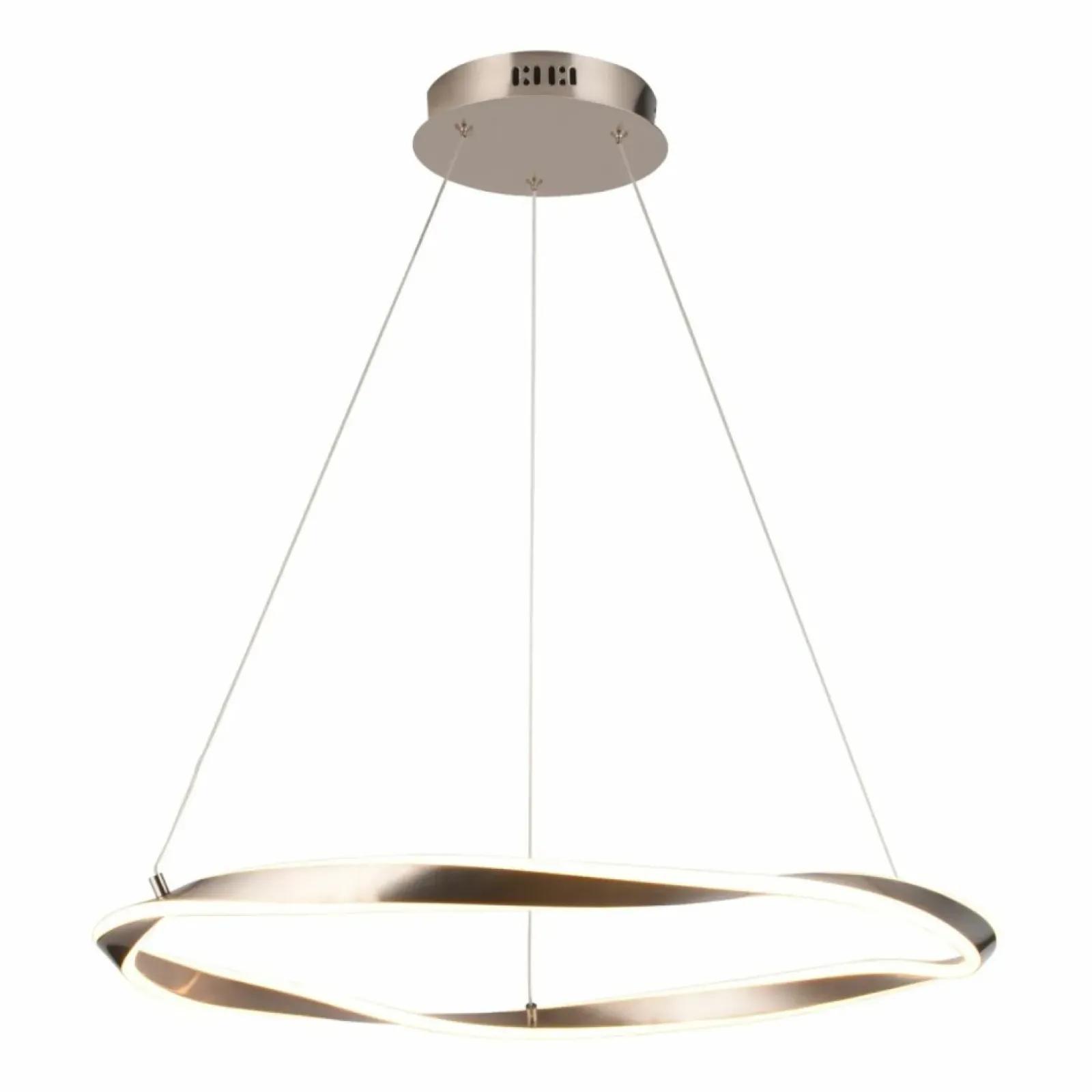 Sklep Kaja Lampa wisząca w formie zawiniętej obręczy MD9190-1M-3NT GIRONA | Kaja Fashion