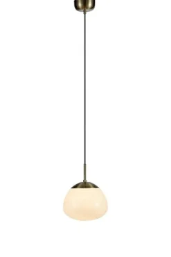 Sklep Kaja Lampa wisząca w kolorze antycznym z kloszem 108296 | Kaja Oświetlenie Fashion