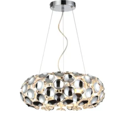 Sklep Kaja Lampa wisząca w kolorze chromu LP-17060/3P FERRARA | Kaja Oświetlenie Discount