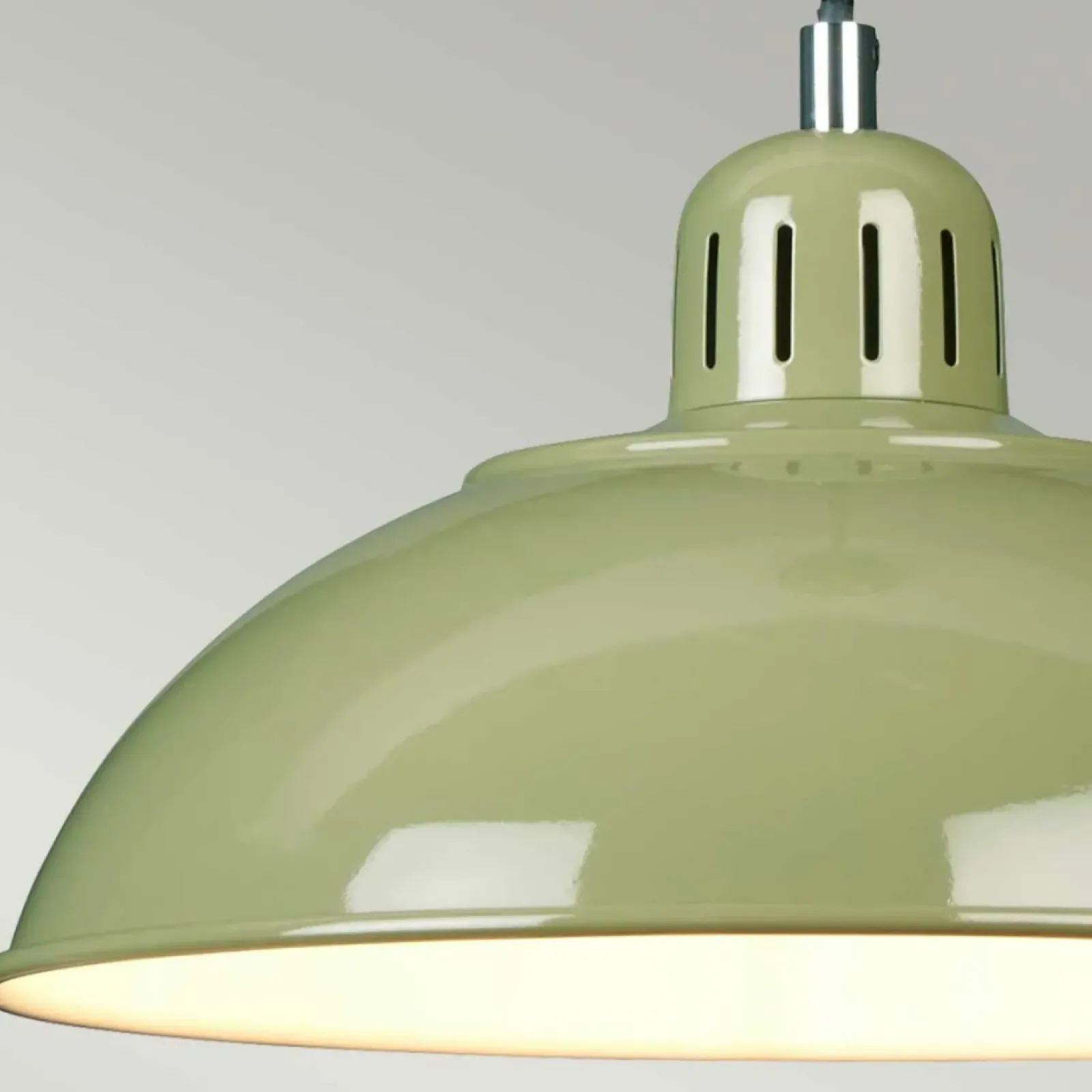 Sklep Kaja Lampa wisząca w oliwkowym kolorze FRANKLIN-P-GRN z serii FRANKLIN zielone Best