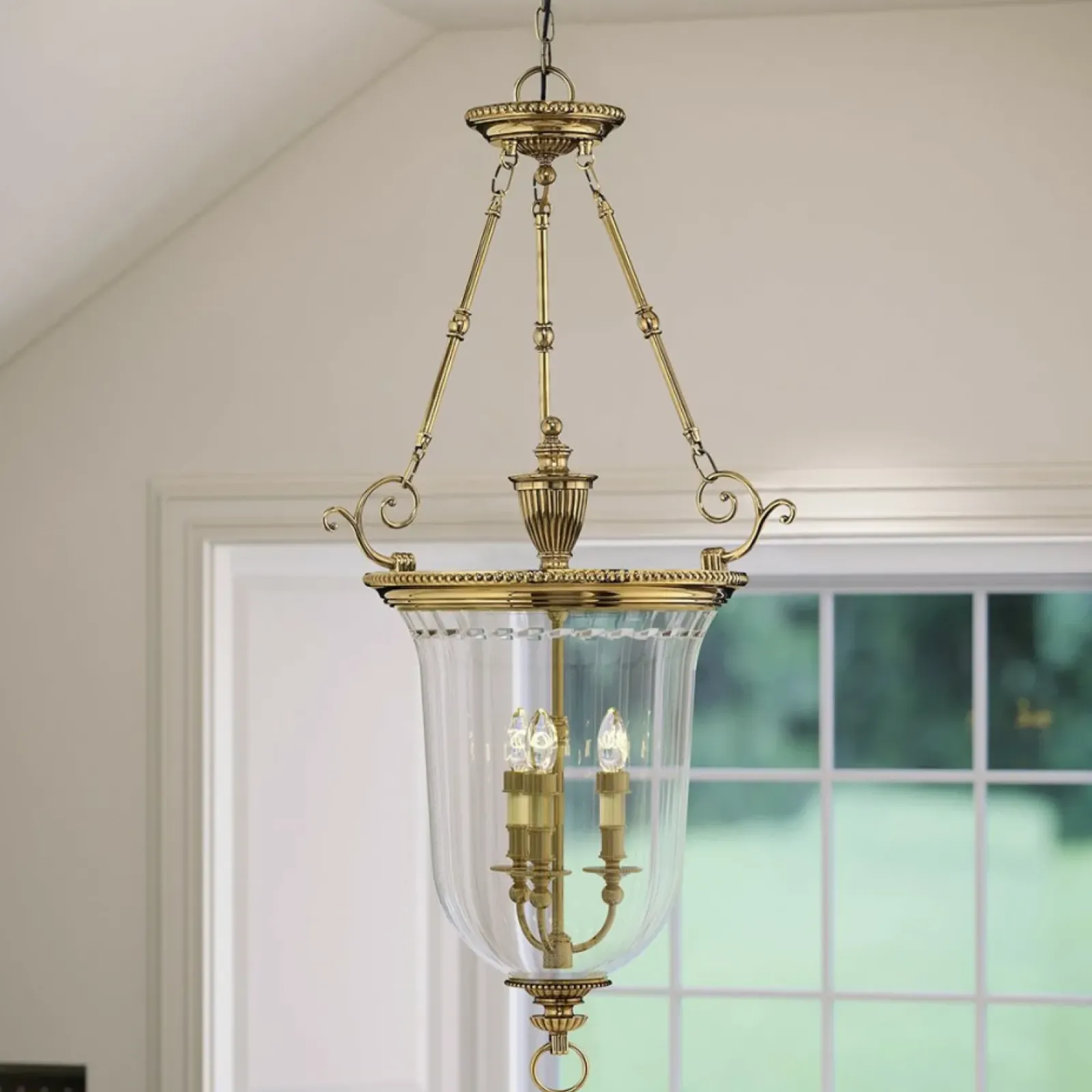 Sklep Kaja Lampa wisząca w pałacowym stylu HK-CAMBRIDGE-P-L z serii CAMBRIDGE* Randole Tradycyjne