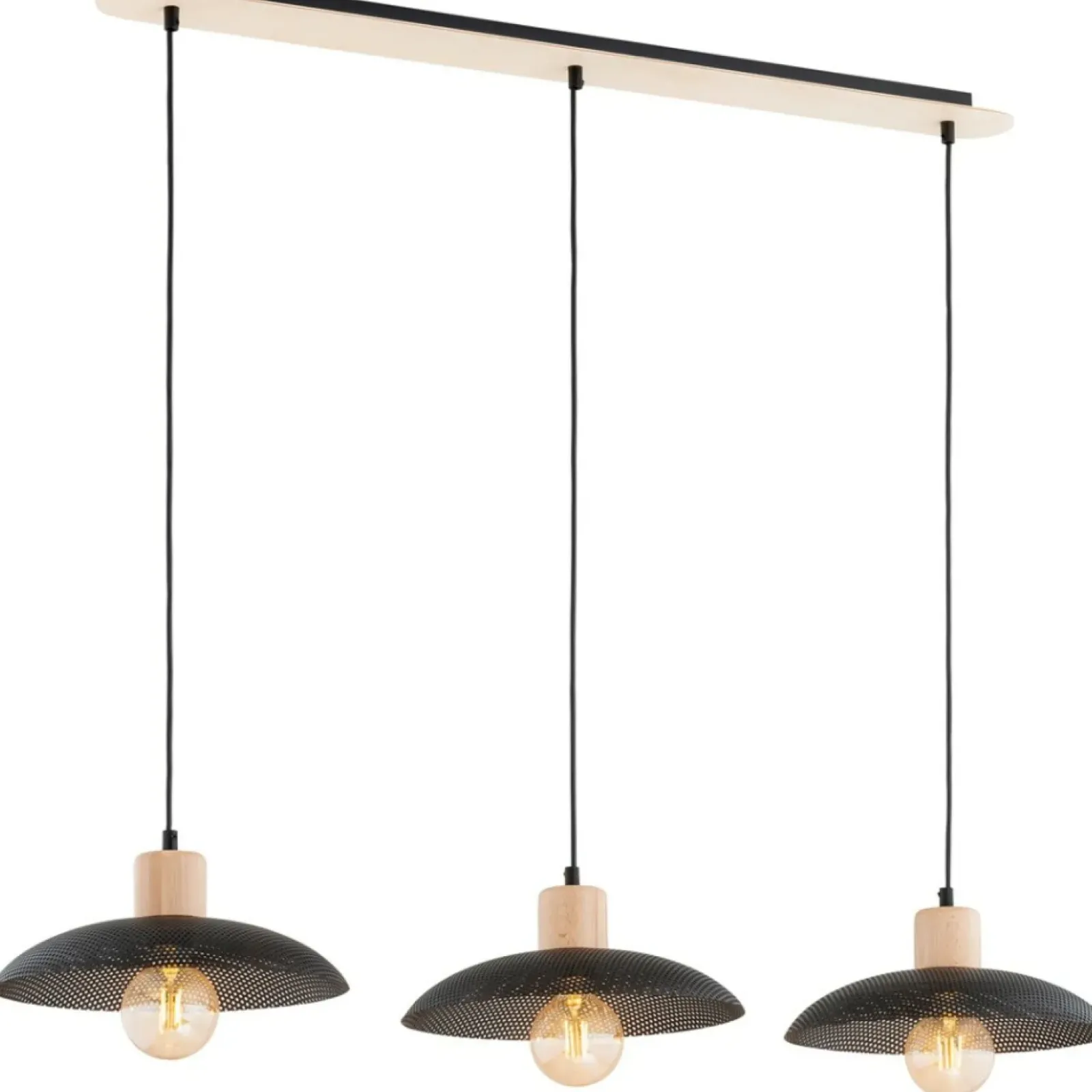 Sklep Kaja Lampa wisząca w stylu loft, idealna nad stół 1318/3 KOBE | Kaja czarny New