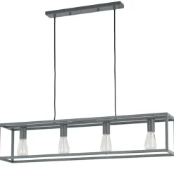 Sklep Kaja Lampa wisząca w stylu loftowym MD-BR4366-D4 GR SIGALO | Kaja Cheap