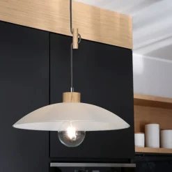 Sklep Kaja Lampa wisząca w stylu retro, idealna do kuchni 1408174 JONA | Kaja* Randole Tradycyjne