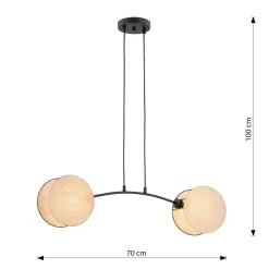 Sklep Kaja Lampa wisząca w stylu rustykalnym 1328/2 MOTIF | Kaja Oświetlenie Cheap