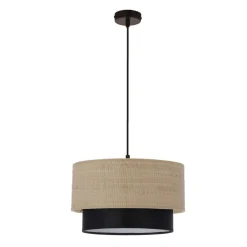 Sklep Kaja Lampa wisząca w stylu rustykalnym, z abażurem 31-21700 z serii RITANA | Kaja Ośw Best