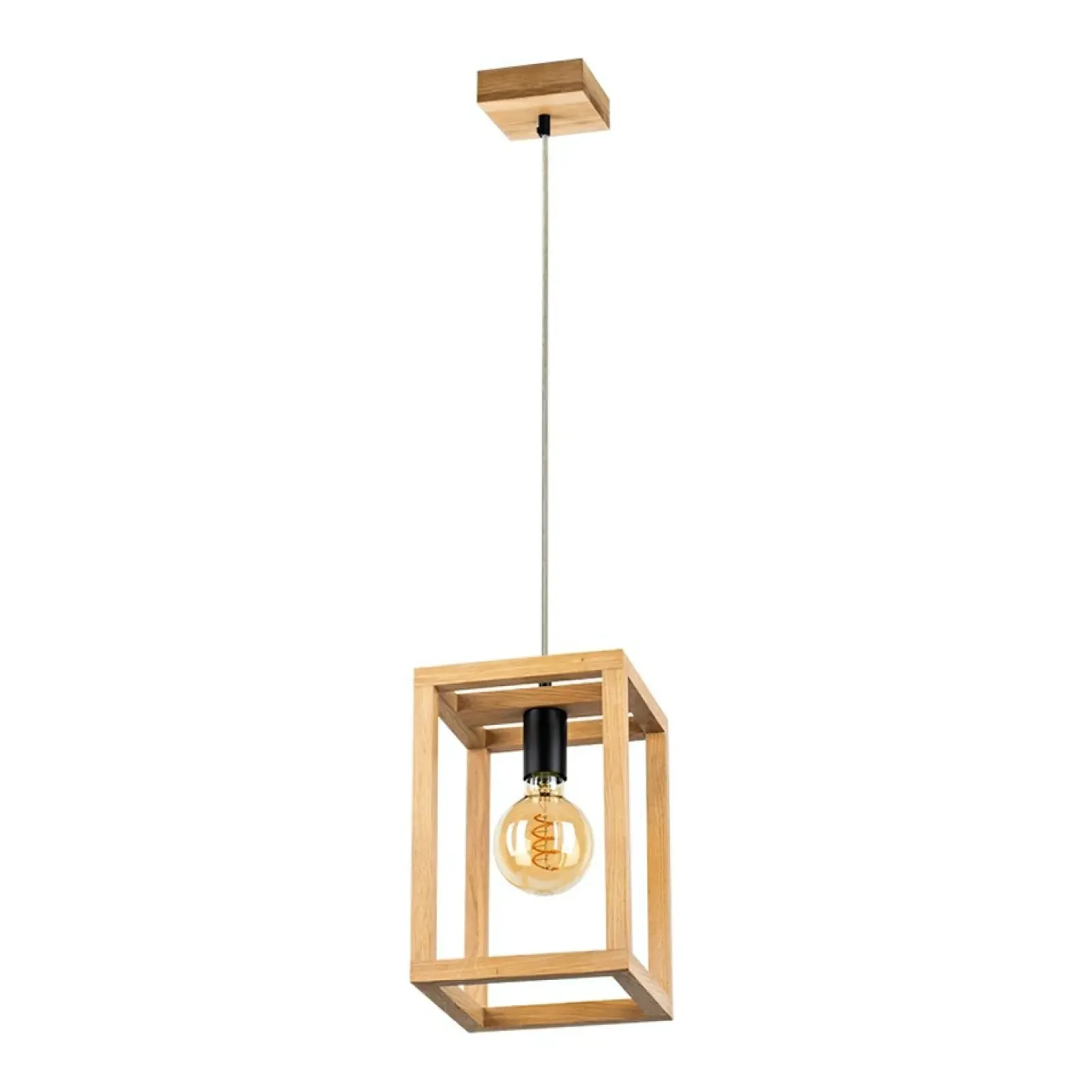 Sklep Kaja Lampa wisząca w stylu rustykalnym bez klosza 61540174 KAGO | Kaja Hot