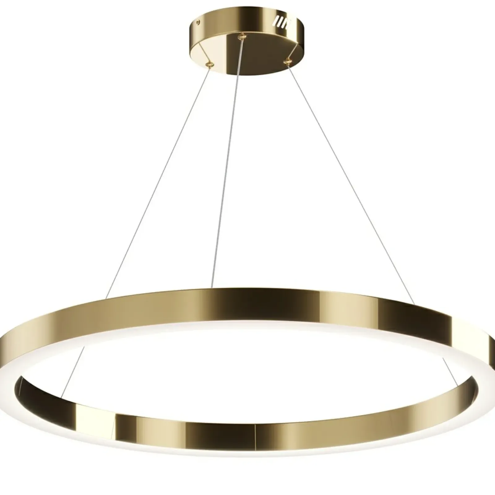 Sklep Kaja Lampa wisząca, wbudowany LED MOD415PL-L60BS4K z serii SATURNO | Kaja mosiądz Flash Sale