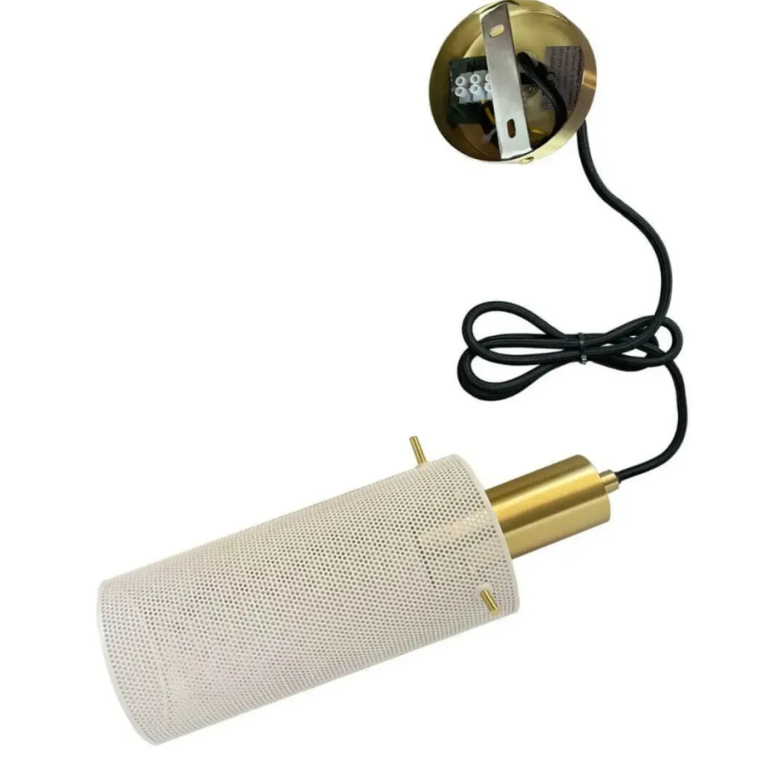 Sklep Kaja Lampa wisząca, wąski, druciany klosz LP-945/1P WH TIRANA | Kaja Fashion