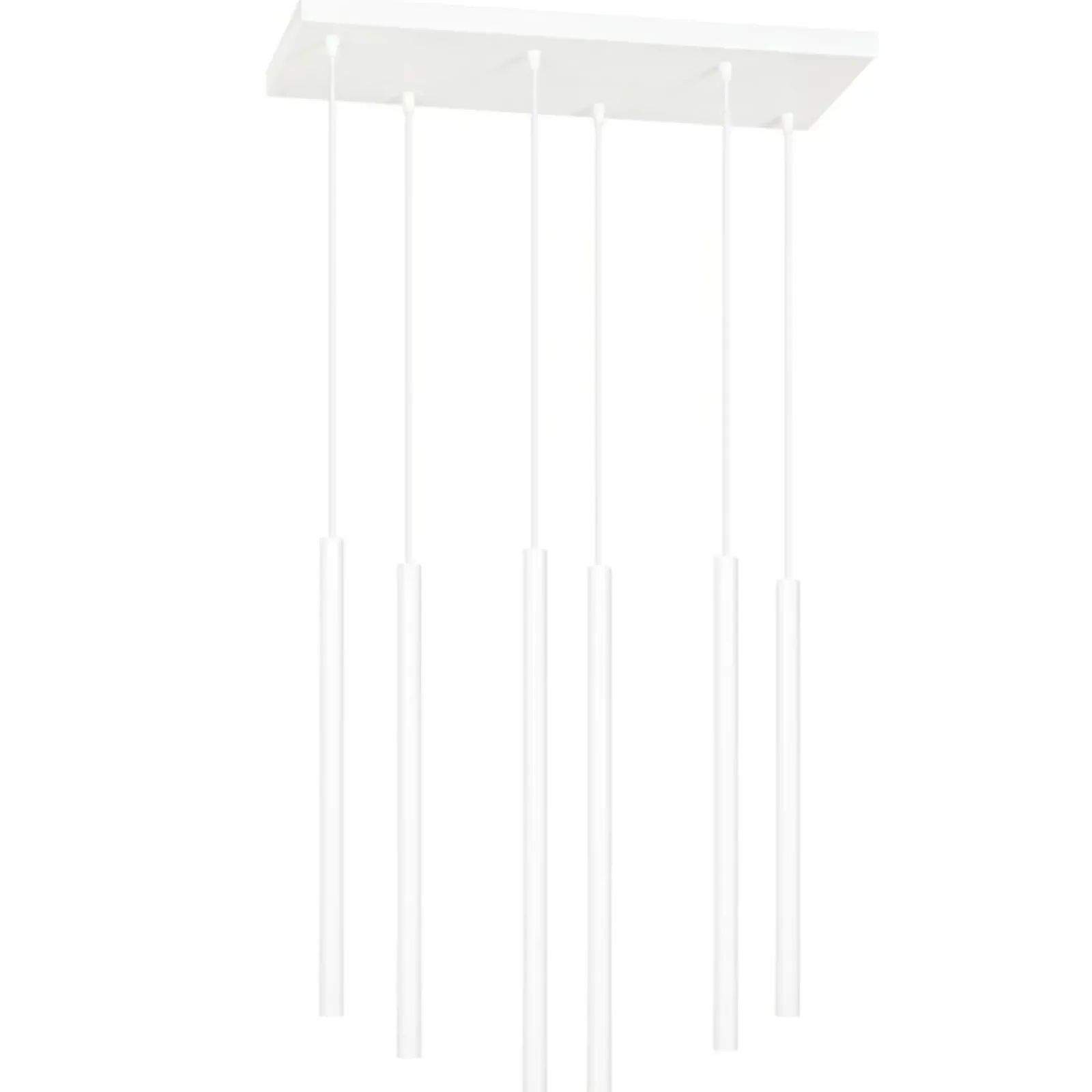 Sklep Kaja Lampa wisząca z 6 tubami w m kolorze 553/6 | Kaja Oświetlenie biały Shop