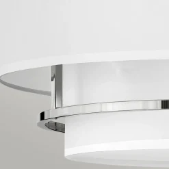 Sklep Kaja Lampa wisząca z abażurem, srebrna HK-GRAHAM-L-PN z serii GRAHAM polerowanynikiel Store