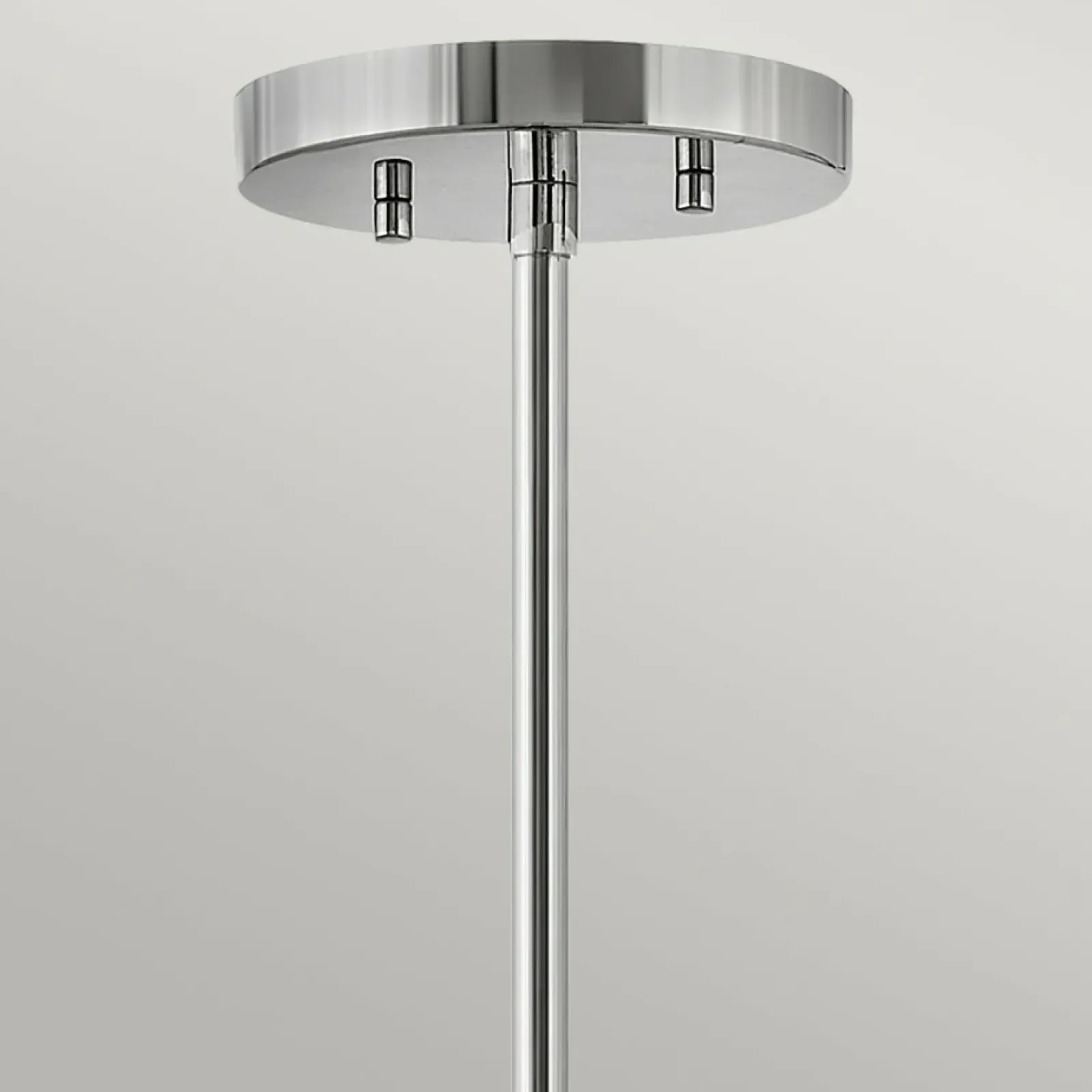 Sklep Kaja Lampa wisząca z abażurem, srebrna HK-GRAHAM-L-PN z serii GRAHAM polerowanynikiel Store