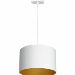 Sklep Kaja Lampa wisząca z abażurem ze złotym wnętrzem LX 3446 z serii ARDEN New