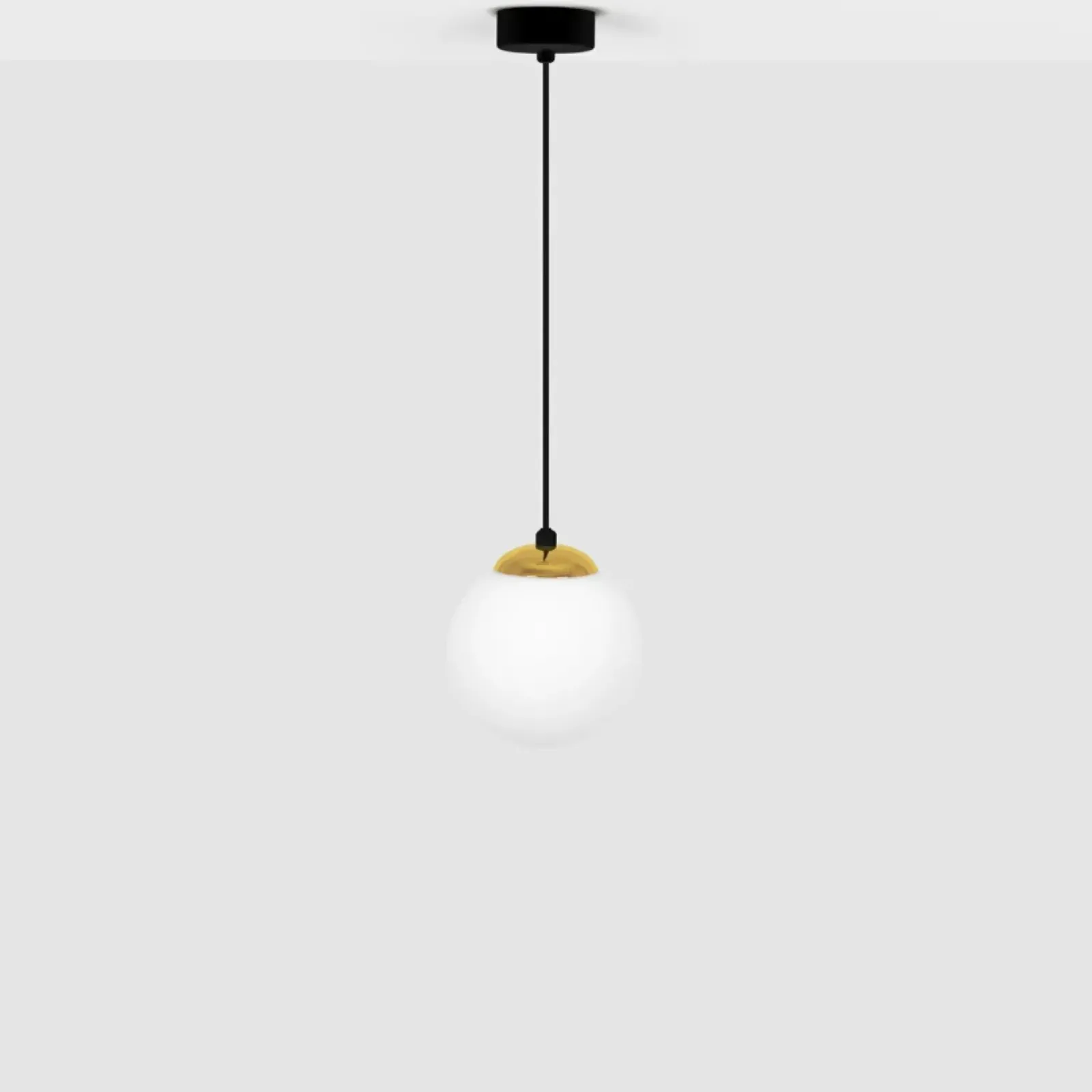 Sklep Kaja Lampa wisząca z białym matowym kloszem 14 cm K-4910 ISLA | Kaja Best