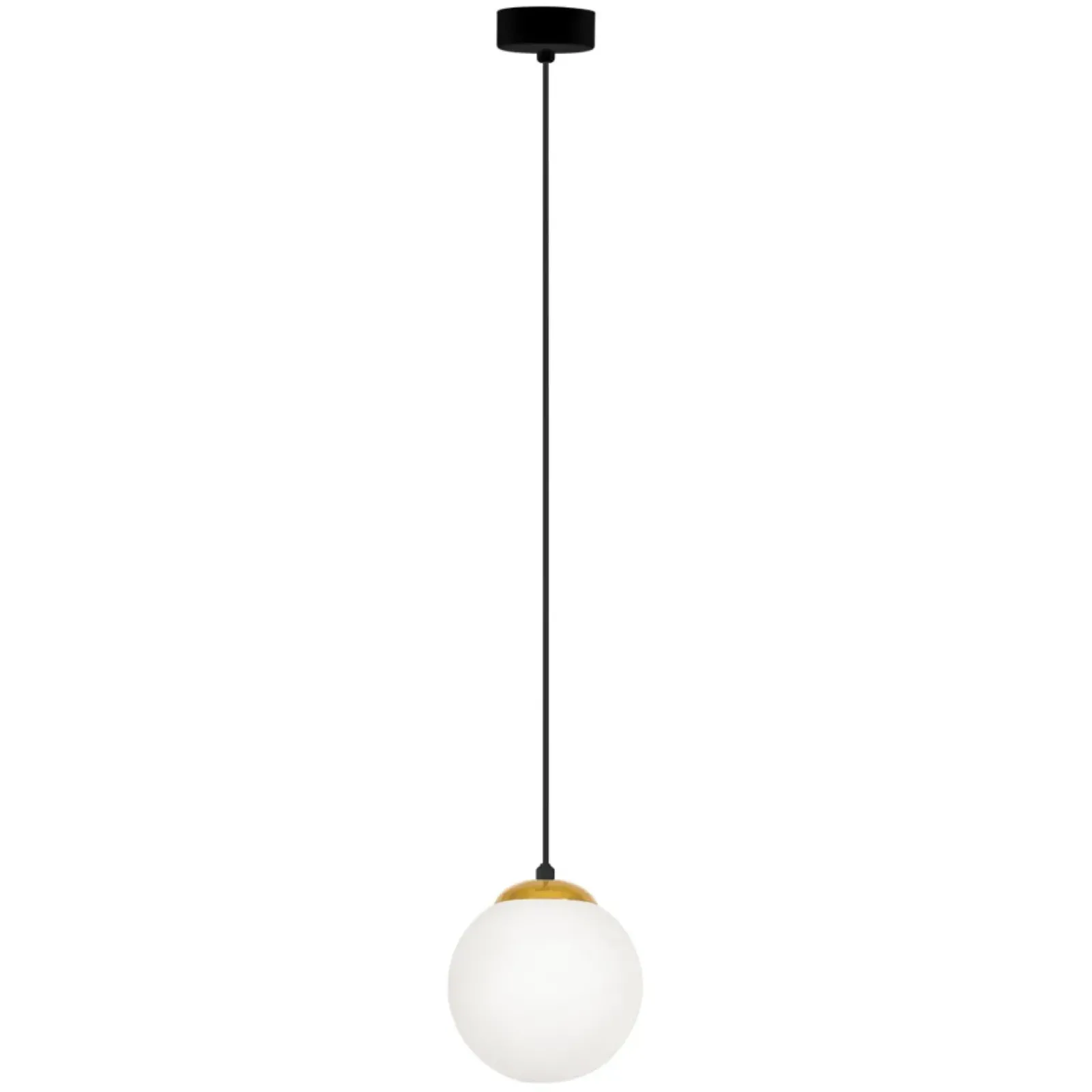 Sklep Kaja Lampa wisząca z białym matowym kloszem 14 cm K-4910 ISLA | Kaja Best