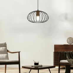 Sklep Kaja Lampa wisząca z brązową oprawkę na żarówkę MLP7959 z serii MERIDIANO | Kaja Oświ Cheap