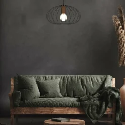 Sklep Kaja Lampa wisząca z brązową oprawkę na żarówkę MLP7959 z serii MERIDIANO | Kaja Oświ Cheap