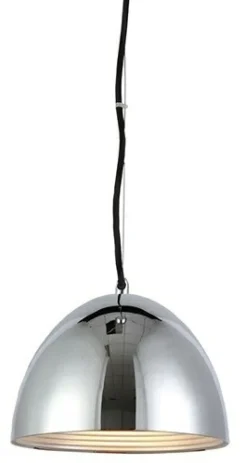 Sklep Kaja Lampa wisząca z owanym kloszem ⌀18cm AZ1399 MODENA | Kaja chrom Best Sale