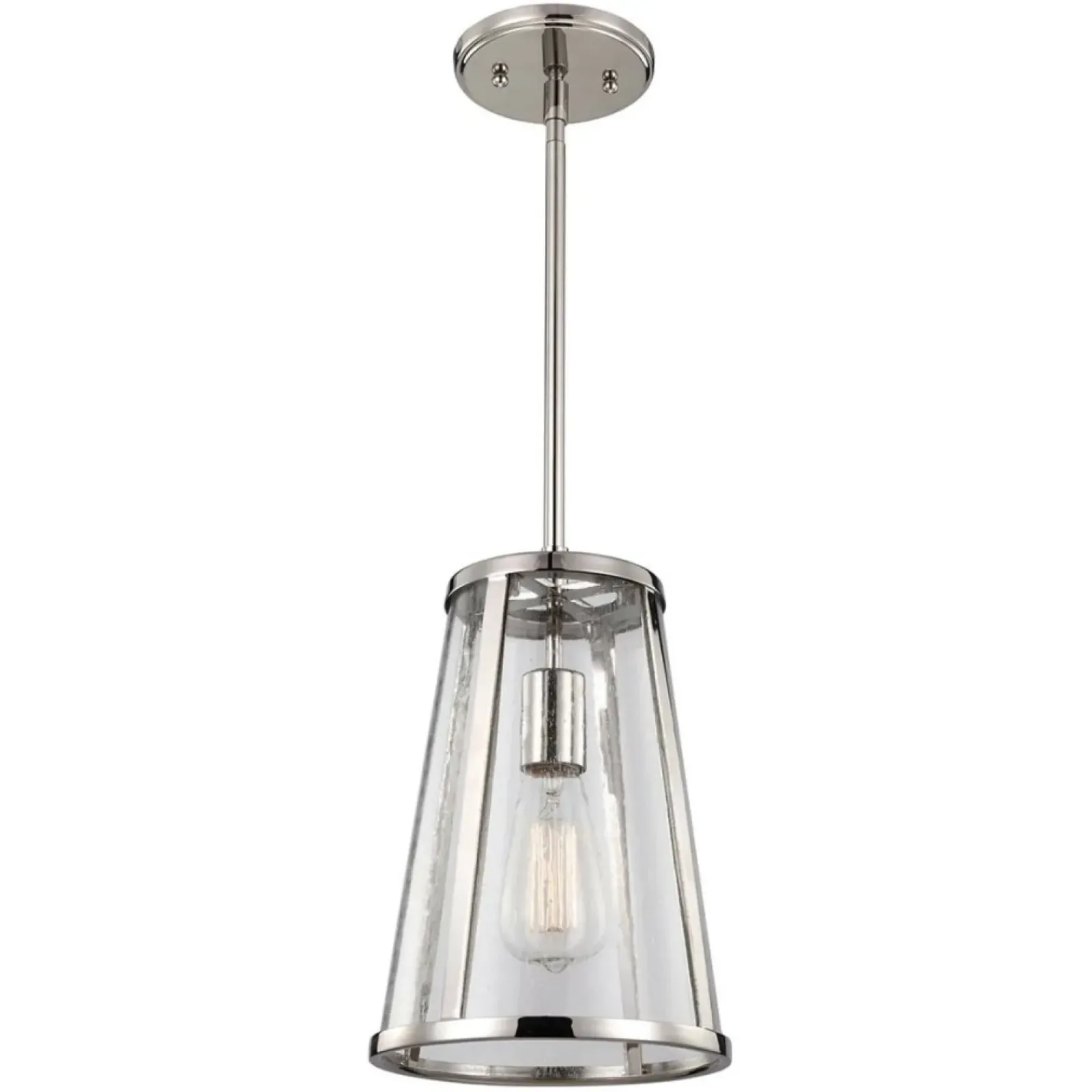 Sklep Kaja Lampa wisząca z ciekawym szkłem FE-HARROW-P-S z serii HARROW* Randole Tradycyjne