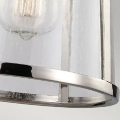 Sklep Kaja Lampa wisząca z ciekawym szkłem FE-HARROW-P-S z serii HARROW* Randole Tradycyjne