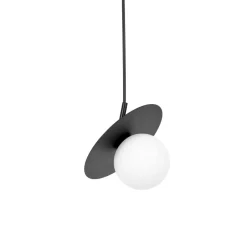 Sklep Kaja Lampa wisząca z czarną tarczą o regulowanym kącie nachylenia K-5370 Discount