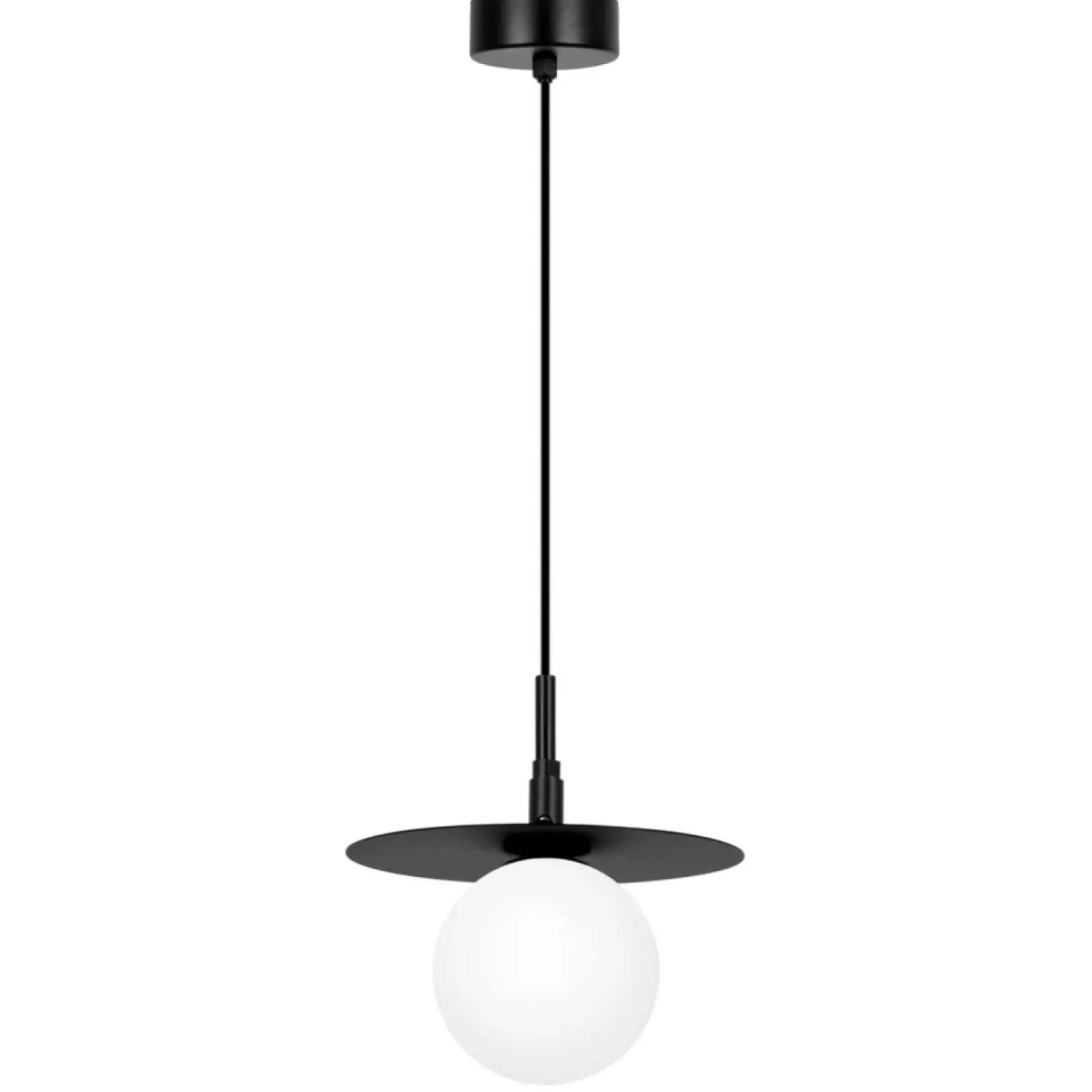 Sklep Kaja Lampa wisząca z czarną tarczą o regulowanym kącie nachylenia K-5370 Discount