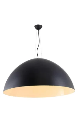 Sklep Kaja Lampa wisząca z czarno-złotym, kopułowym kloszem AZ1403 MAGMA | Kaja Store