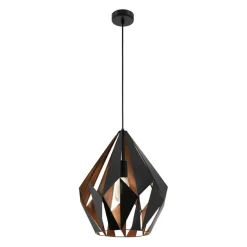 Sklep Kaja Lampa wisząca z dekoracyjnym kloszem 49878 CARLTON | Kaja Oświetlenie Fashion
