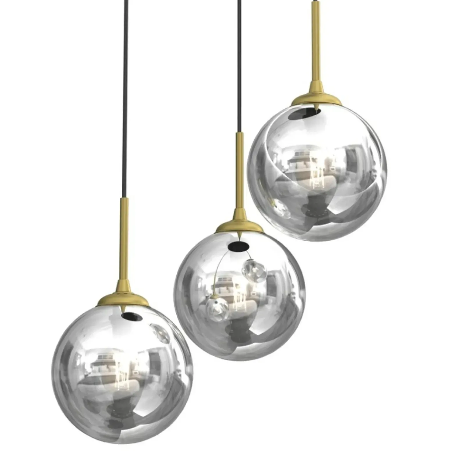 Sklep Kaja Lampa wisząca z dekoracyjnymi kloszami MLP8416 z serii REFLEX | Kaja Oświetlenie Flash Sale