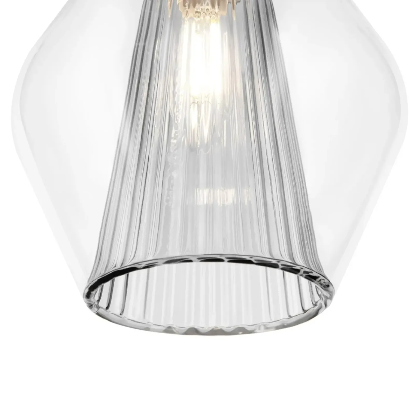 Sklep Kaja Lampa wisząca z dekoracyjnym kloszem P003PL-01G1 z serii COPITA złoty Fashion