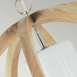 Sklep Kaja Lampa wisząca z drewnem, boho FE-ALLIER-P-L-LW z serii ALLIER Sale