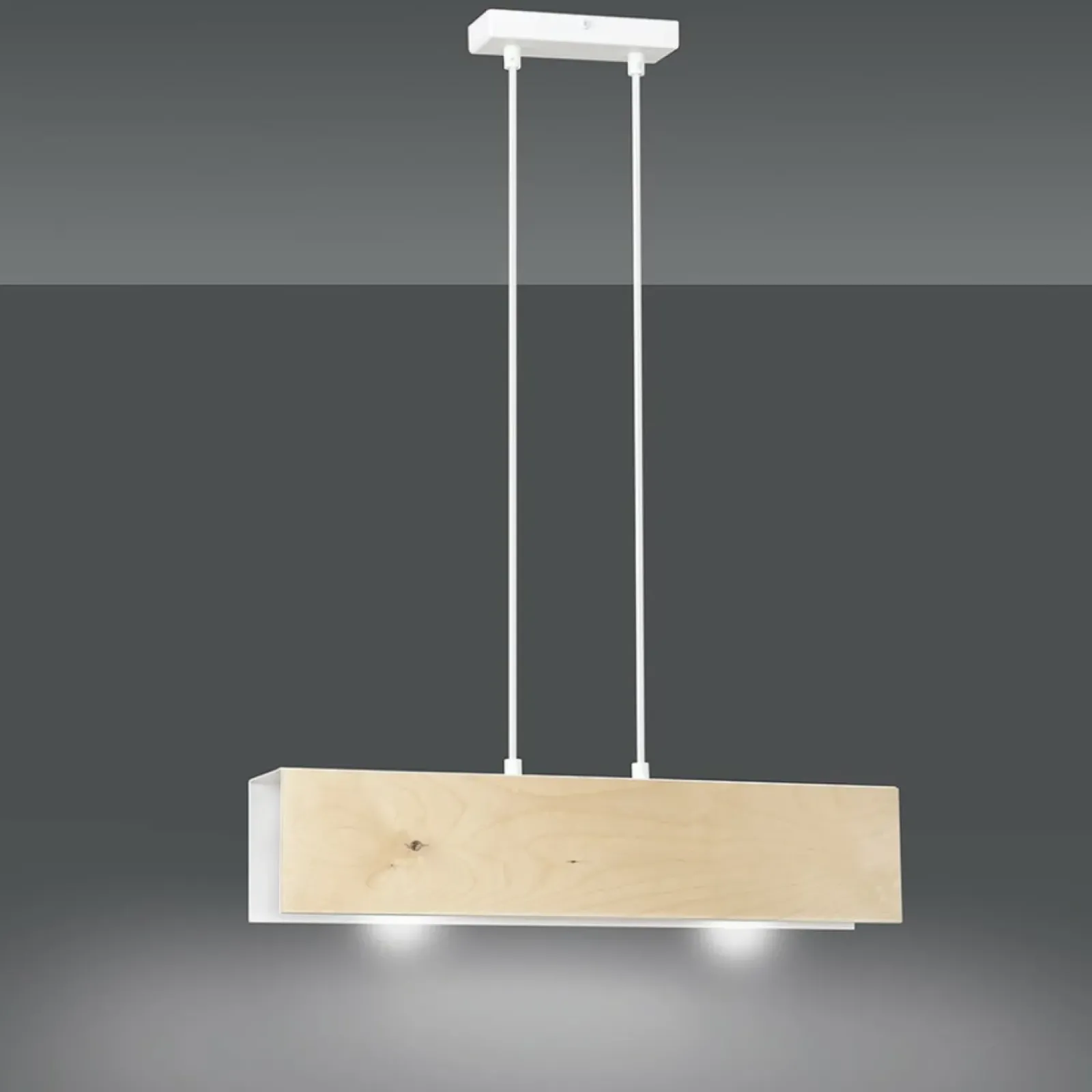 Sklep Kaja Lampa wisząca z drewnianymi elementami 611/2 | Kaja Oświetlenie Hot