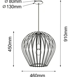 Sklep Kaja Lampa wisząca z drewnianym abażurem ANT 5019 BALA | Kaja Oświetlenie Cheap