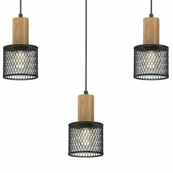 Sklep Kaja Lampa wisząca z drewnianymi elementami MLP8560 SOBRESA | Kaja Best Sale