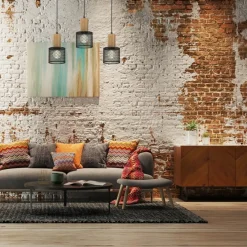 Sklep Kaja Lampa wisząca z drewnianymi elementami MLP8560 SOBRESA | Kaja Best Sale