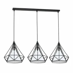 Sklep Kaja Lampa wisząca z drucianymi kloszami ML162 TRIANGOLO | Kaja Oświetlenie czarny Best