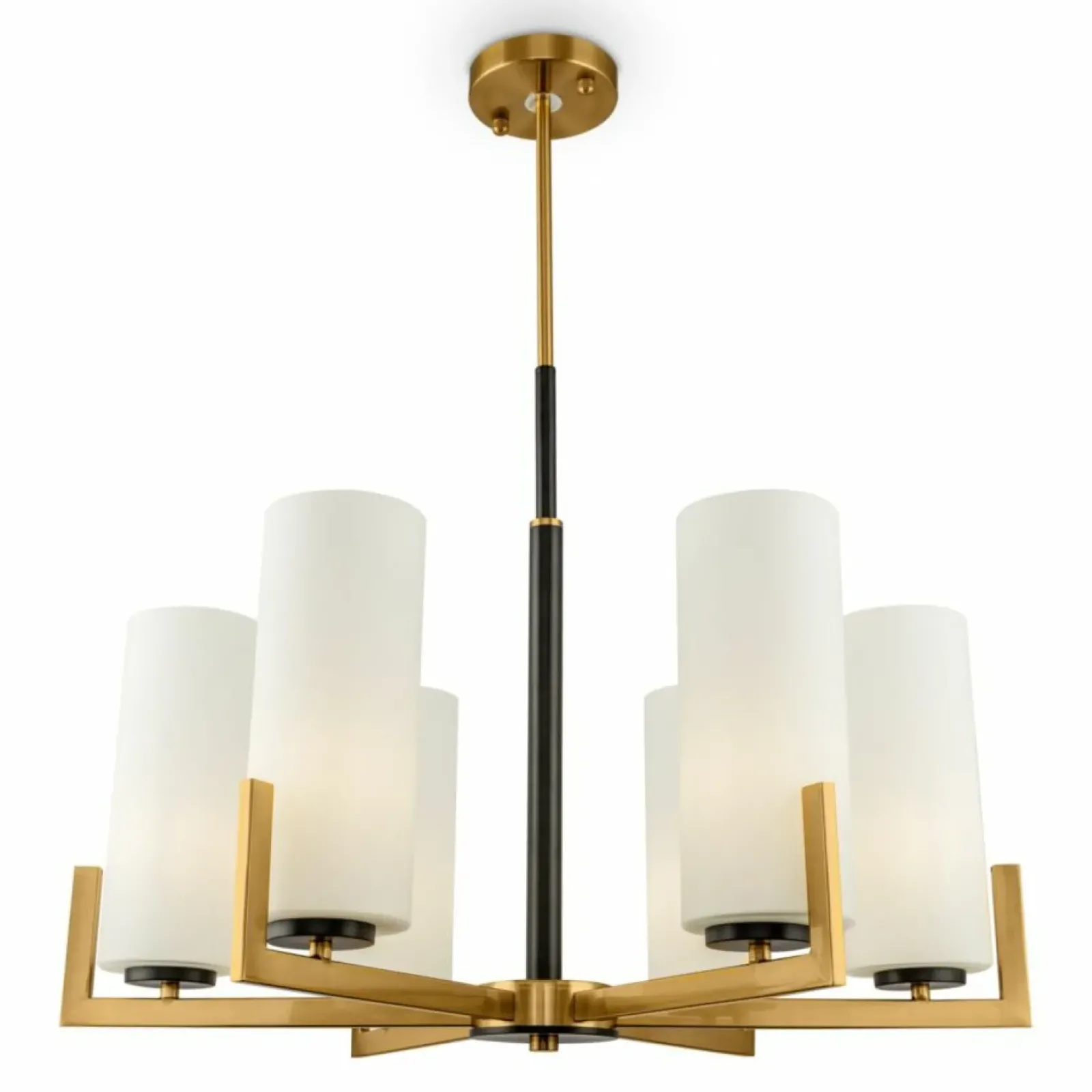 Sklep Kaja Lampa wisząca z długimi kloszami MOD089PL-06BS FORTANO | Kaja Fashion