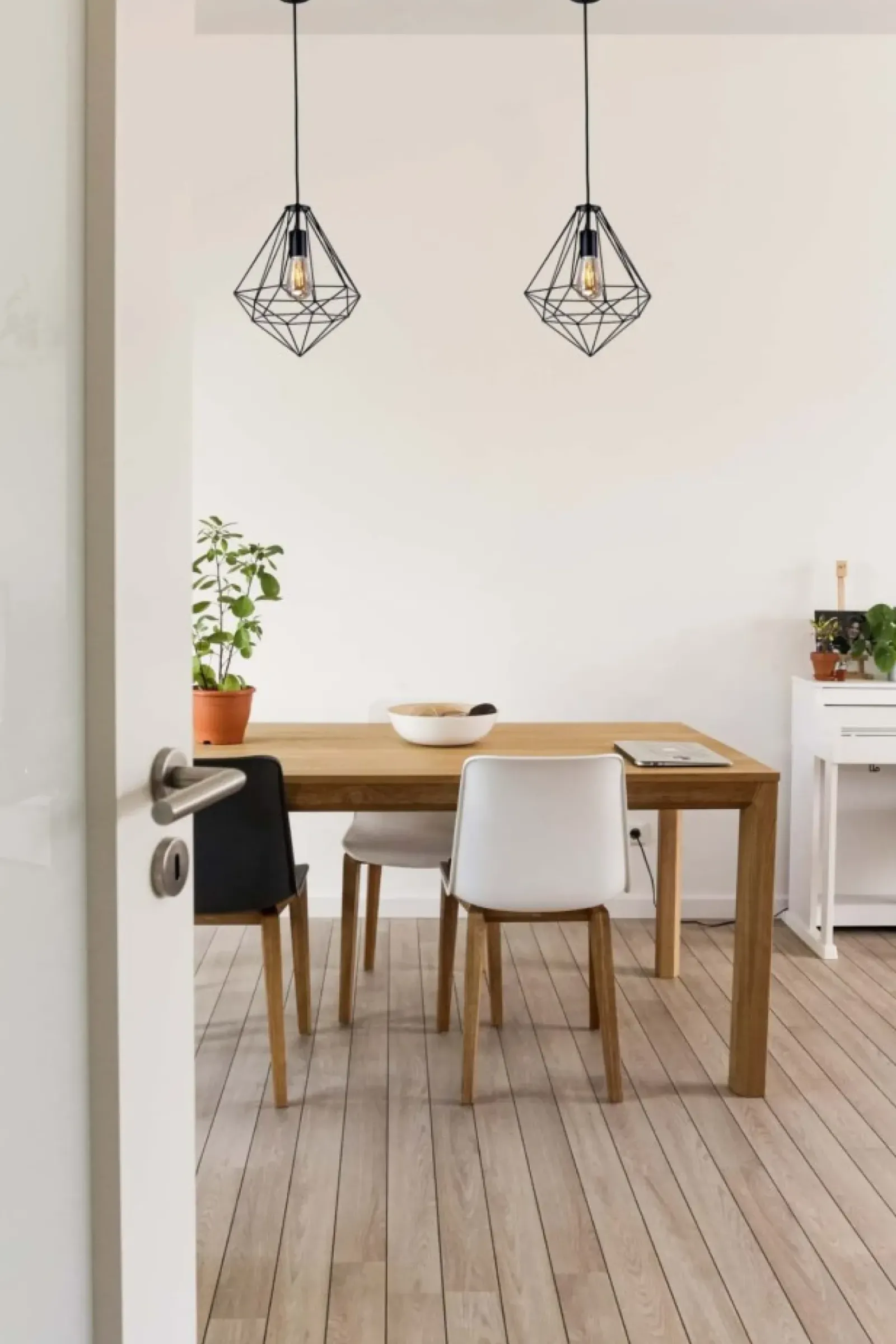 Sklep Kaja Lampa wisząca z dużym, drucianym kloszem K-4000 MARKO | Kaja czarny Outlet