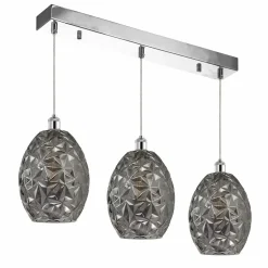 Sklep Kaja Lampa wisząca z dużym, ozdobnym kloszem ML5487 BELIZE | Kaja chrom Hot