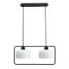 Sklep Kaja Lampa wisząca z dwoma kloszami w ramce 32-26811 ZODIAC | Kaja Outlet