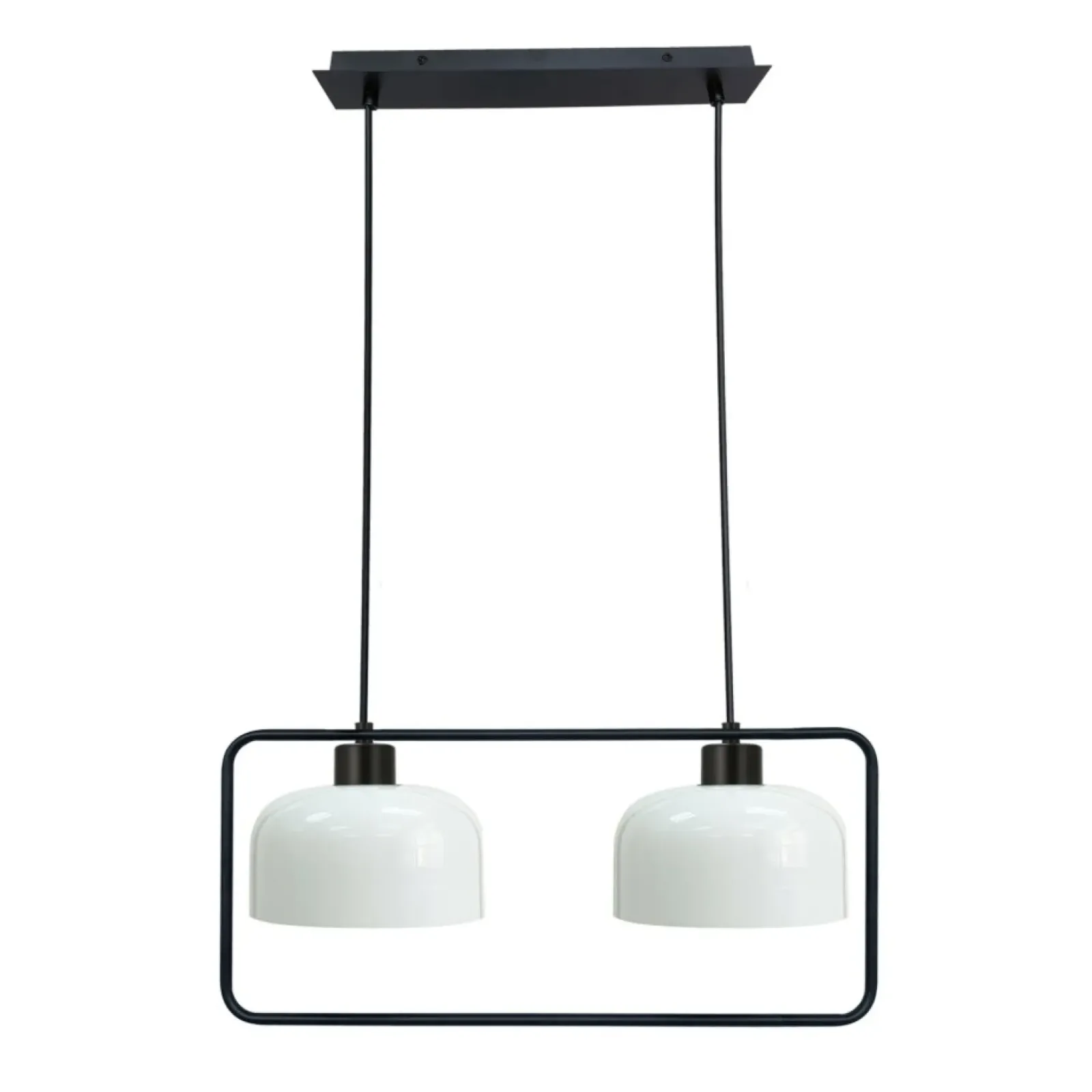 Sklep Kaja Lampa wisząca z dwoma kloszami w ramce 32-26811 ZODIAC | Kaja Outlet